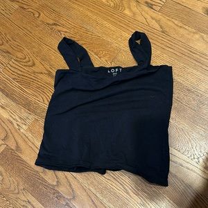 Square black tank